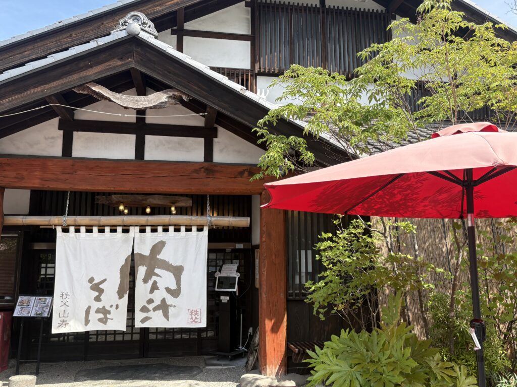 そば処 山寿の外観